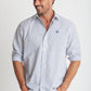 Navy White Check Shirt