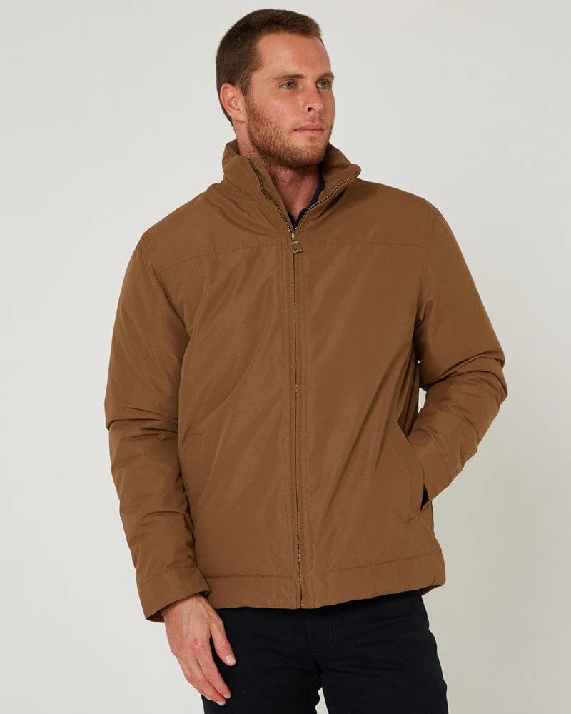 Tan Padded Jacket