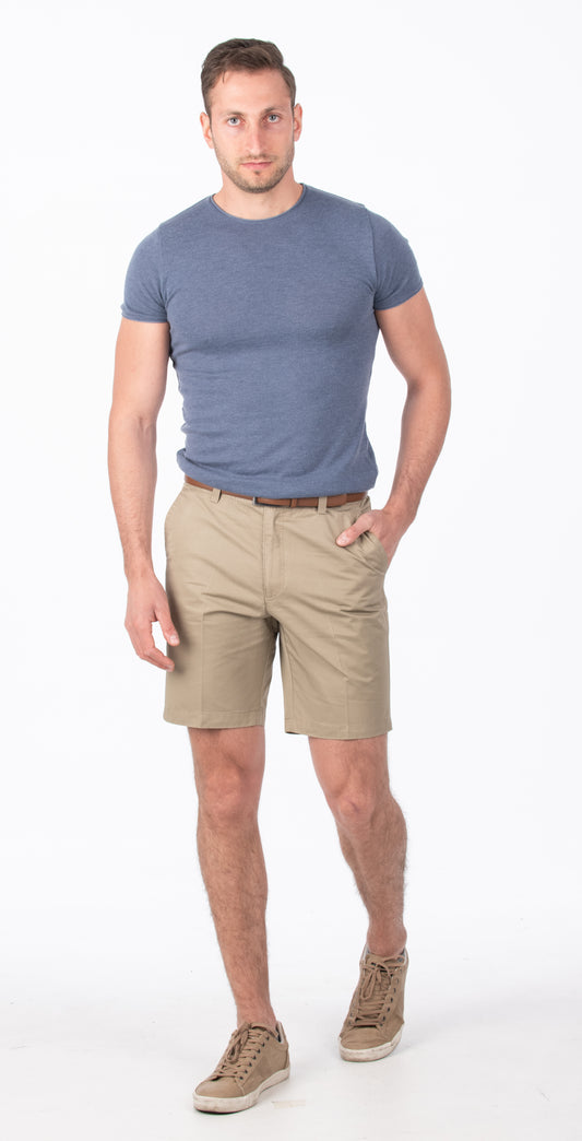 Mitchell Taupe Walk Shorts