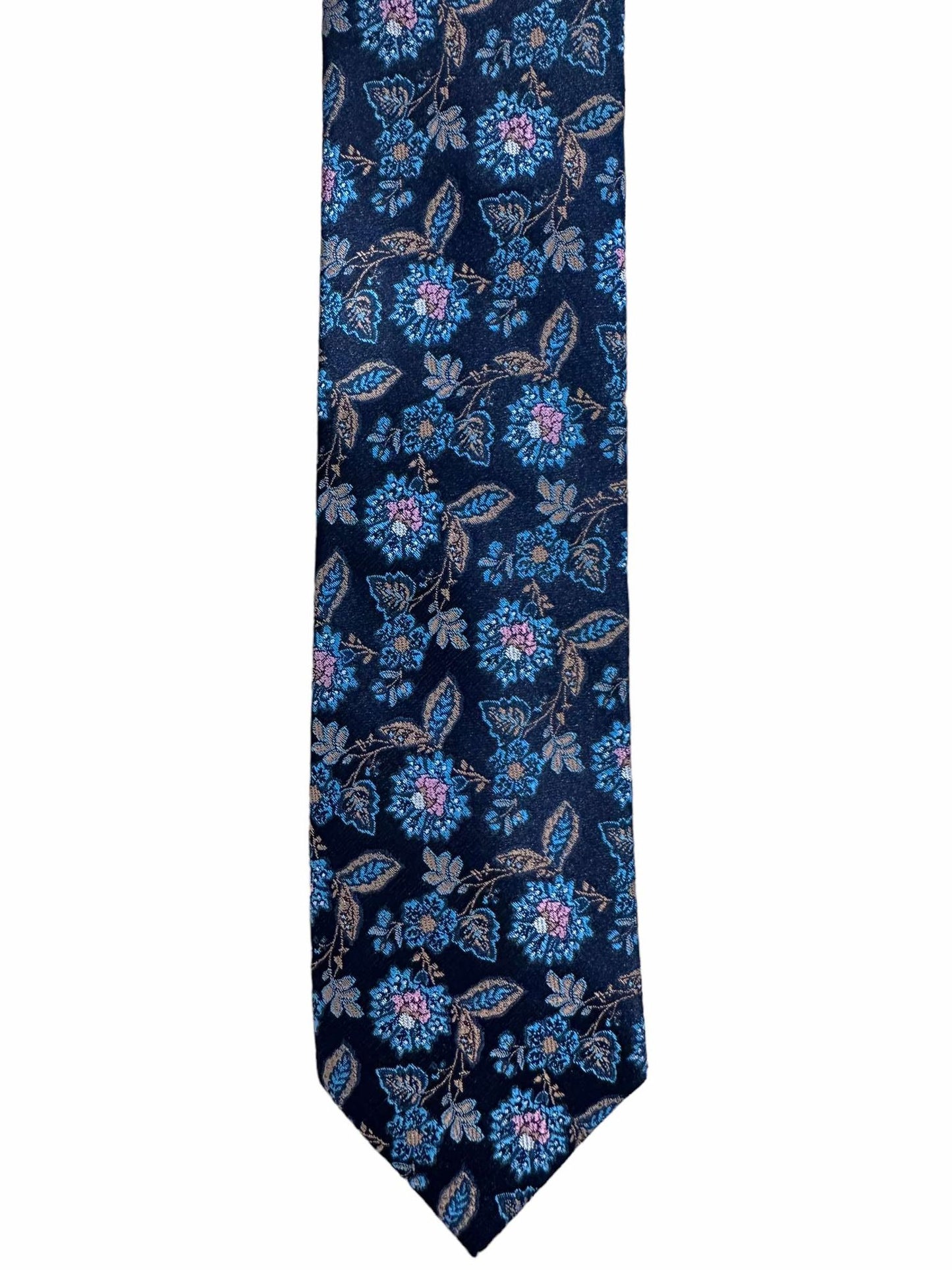 Baby Blue Floral  Tie