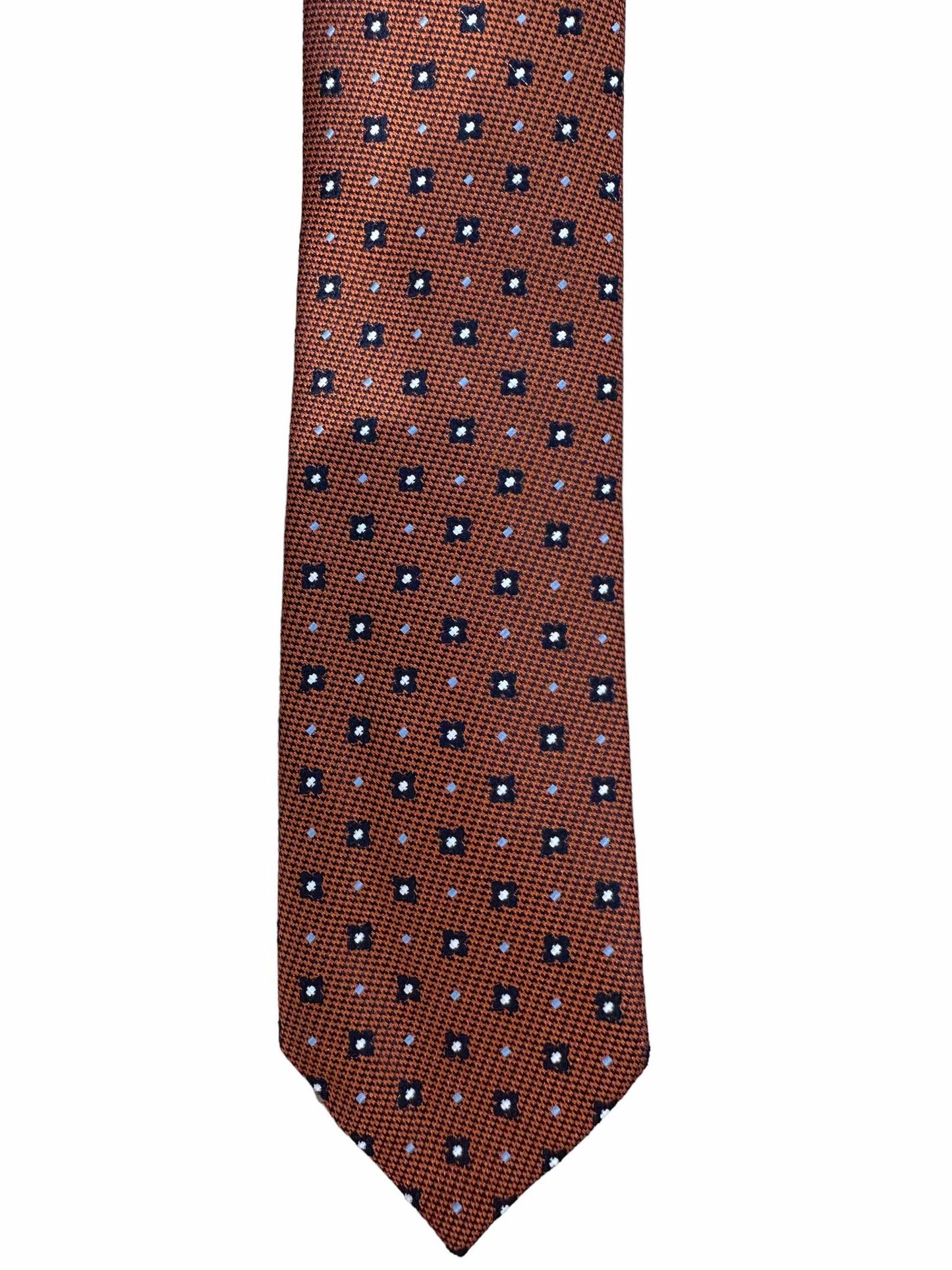 Orange Clover Tie