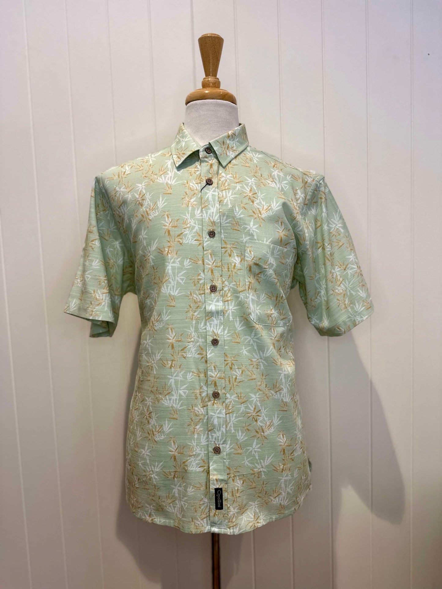 Mint Palm Bamboo Shirt