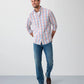 Multi Check Easy Care Long Sleeve Shirt