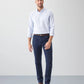 Sky Blue Easy Care Multi Check Shirt