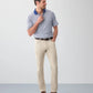 Dark Navy Gazflex Stripe Polo