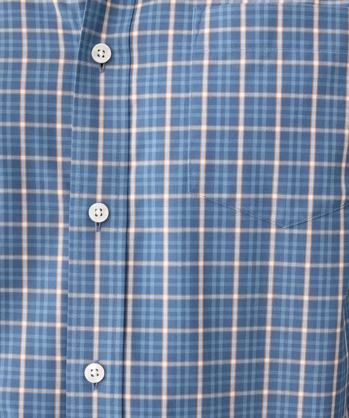 Denim Easy Care Multi Check Long Sleeve Shirt