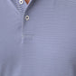 Dark Navy Gazflex Stripe Polo