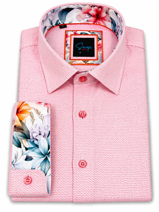 Rose Long Sleeve Dress Shirt
