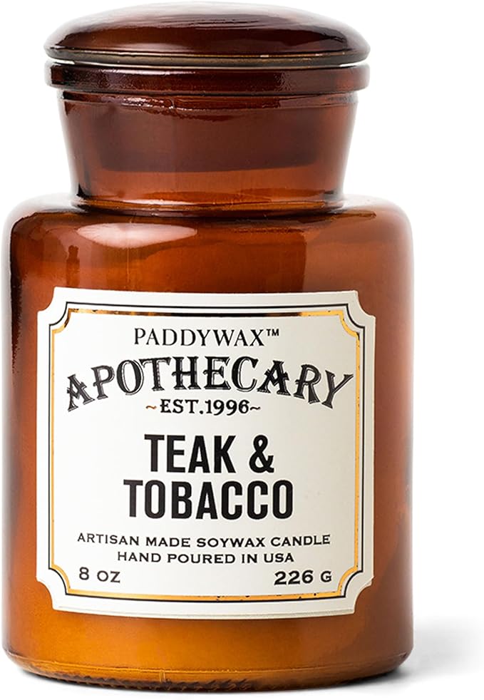 Apothecary Teak & Tobacco Candle