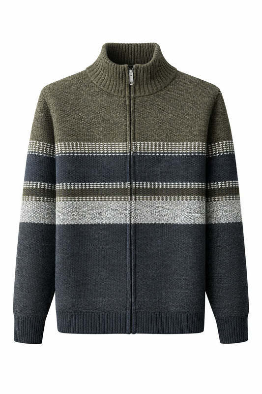 Theo Striped Cardigan