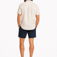 Short Sleeve Sand Linen Shirt