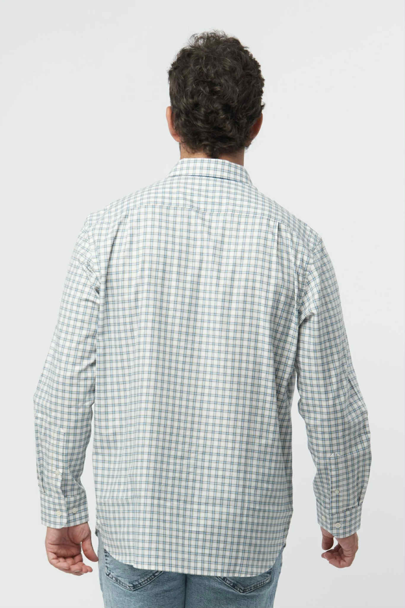 Camel Blue Check Shirt