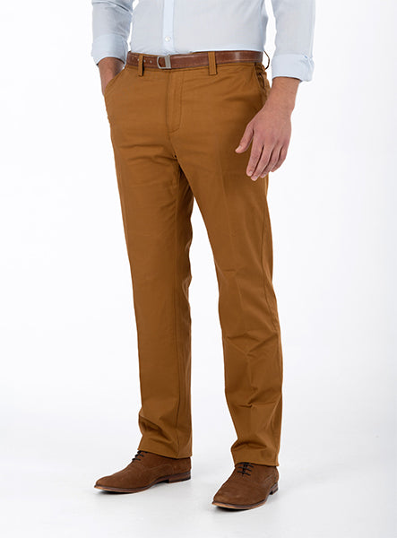 Tobacco Slim Fit Chinos