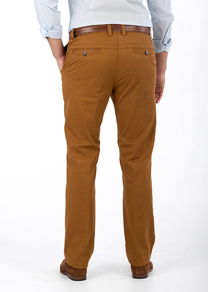 Tobacco Slim Fit Chinos