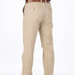 Beige Comfort Waist Trousers