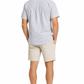 Short Sleeve Double Pocket Sand & Navy Shirt