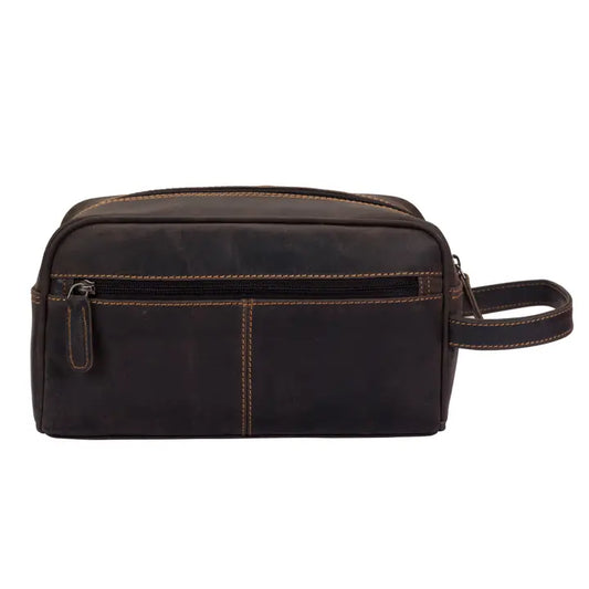 Leather Toiletry Bag