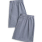 Navy Checks Cotton 2 Pack Boxer Shorts