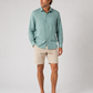 Teal Long Sleeve Linen Shirt