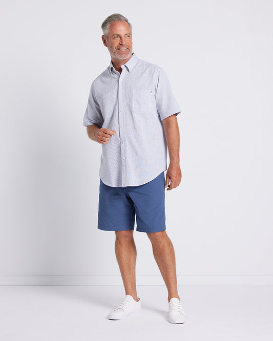 Joey Double Pocket Linen Shirt