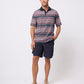Garnet Stripe Polo