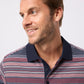 Garnet Stripe Polo