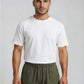 Khaki Linen Shorts