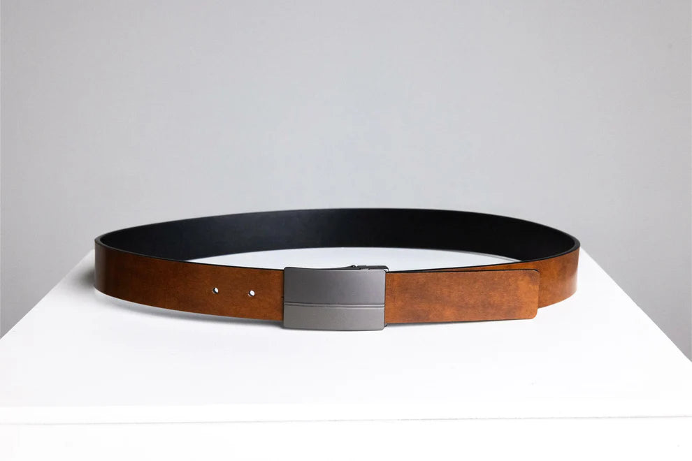 Black & Tan Reversible Belt