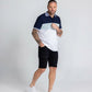 Teal & Navy Polo