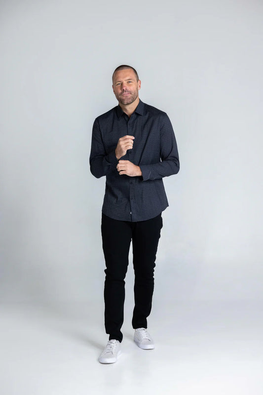 Fennis Long Sleeve Stretch Shirt