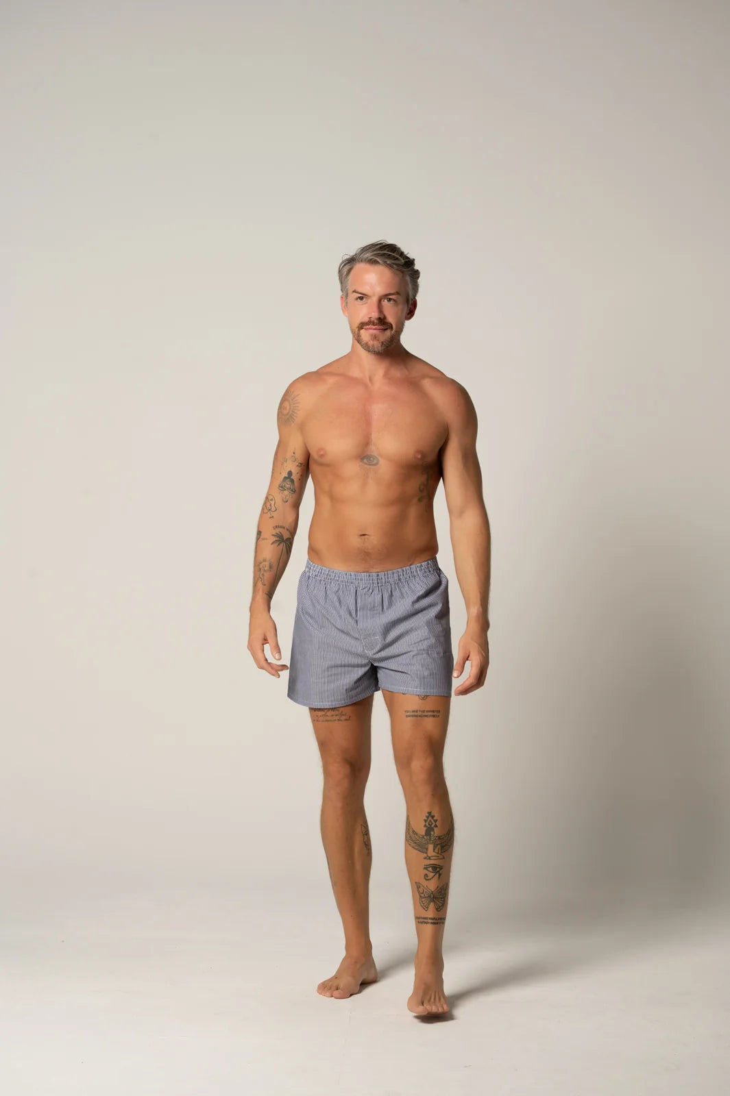 Denim Tones Cotton 2 Pack Boxer Shorts