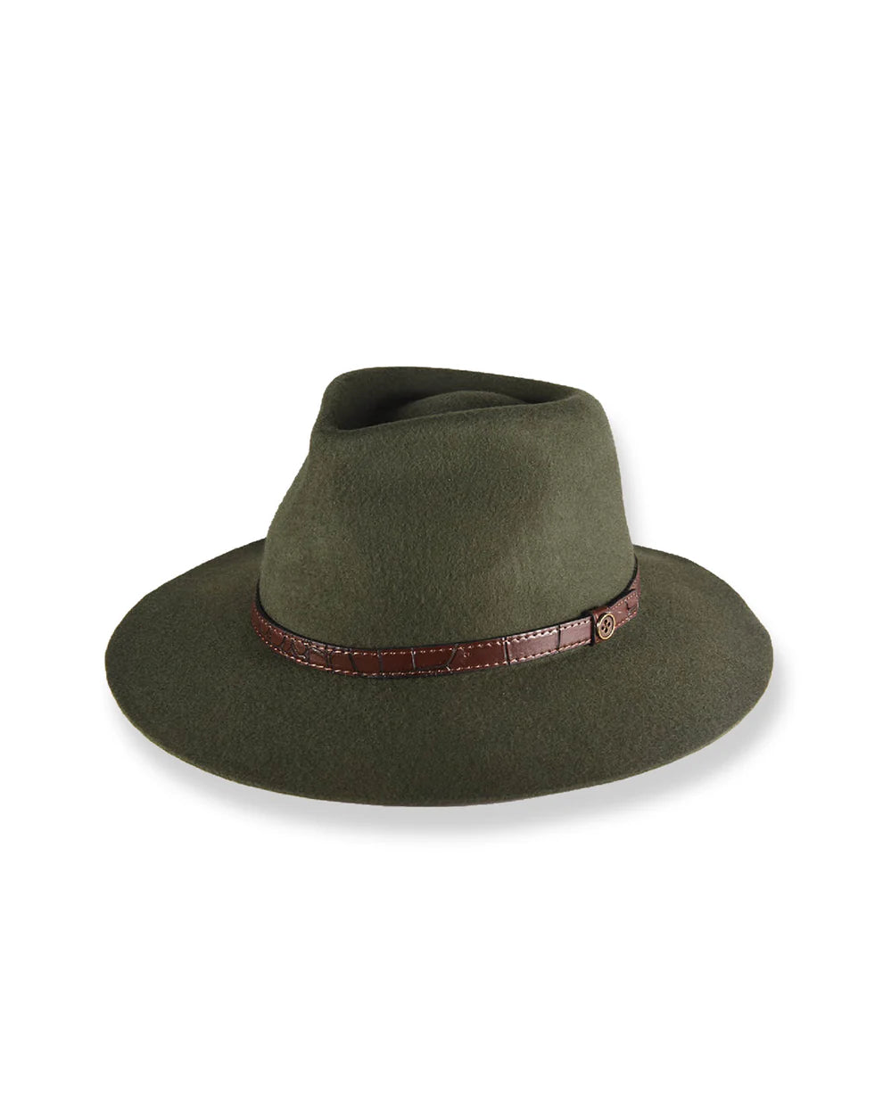 Bottle Green Wool Felt hat