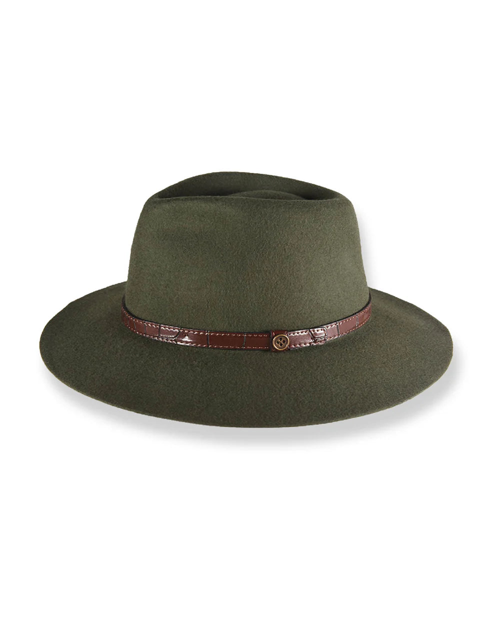 Bottle Green Wool Felt hat