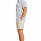 Short Sleeve Double Pocket Sand & Navy Shirt