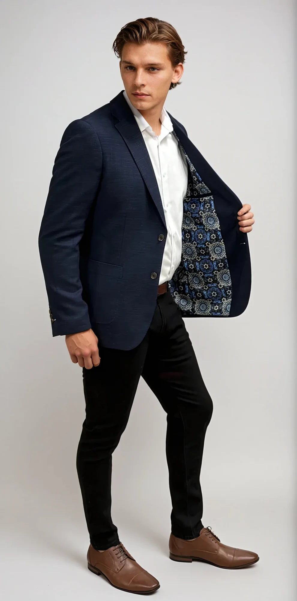 Byron Navy Blazer