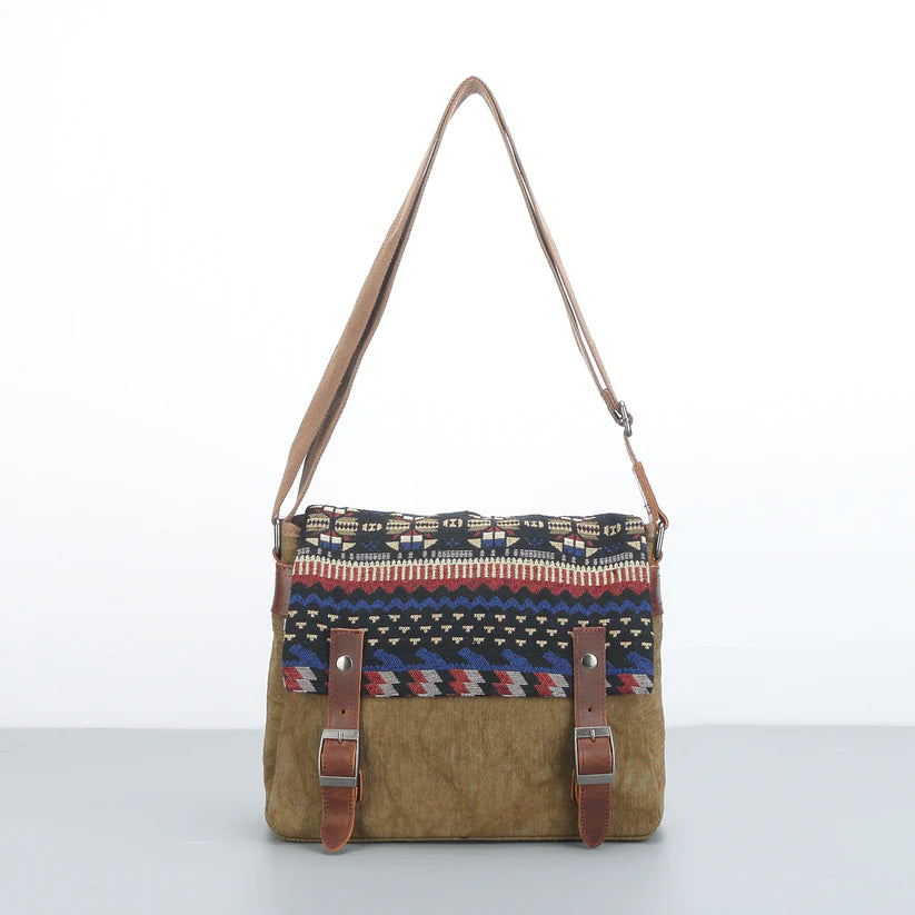 Sand Aztec Satchel