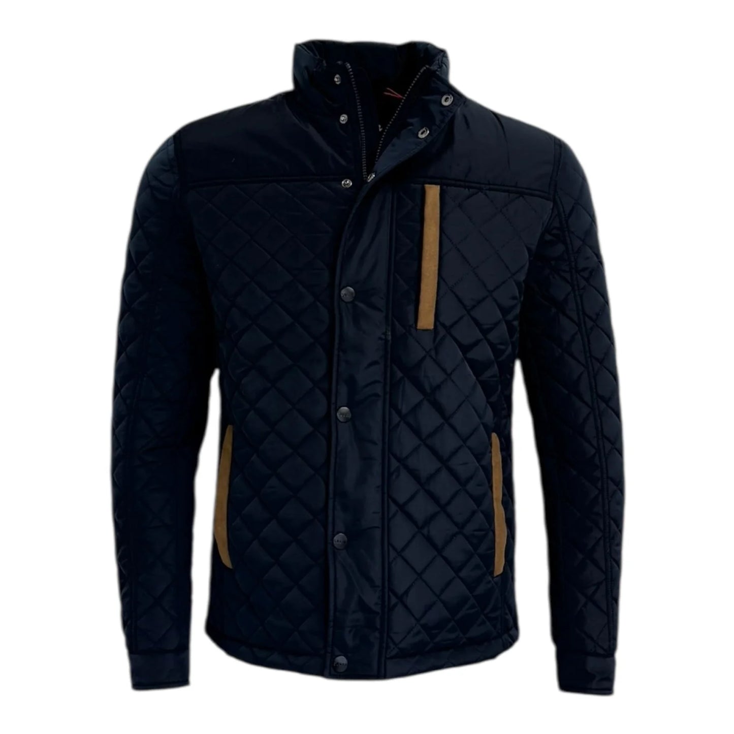 Nolan Navy Quilted Jacket