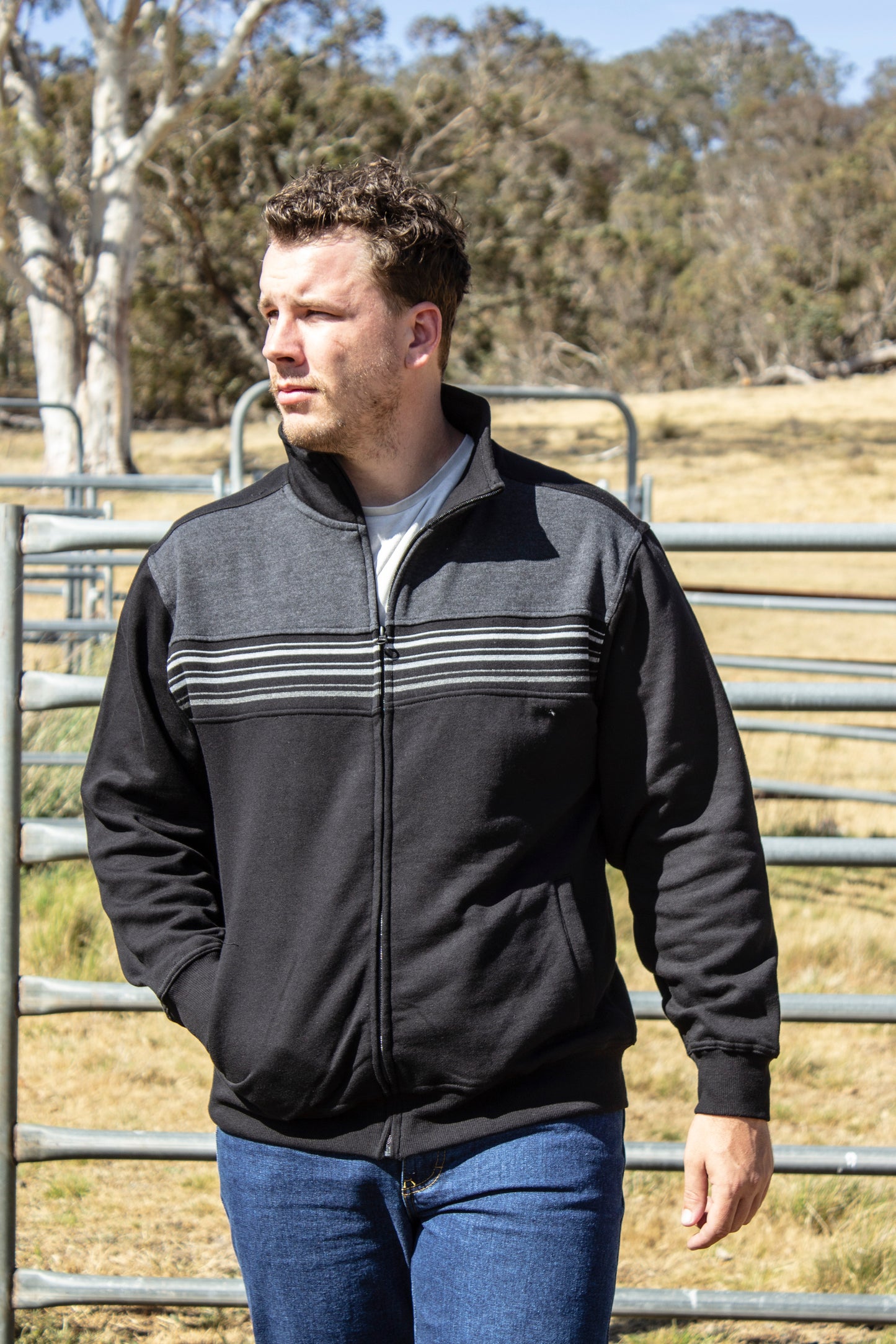 Black Full Zip Fleece