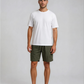 Khaki Linen Shorts