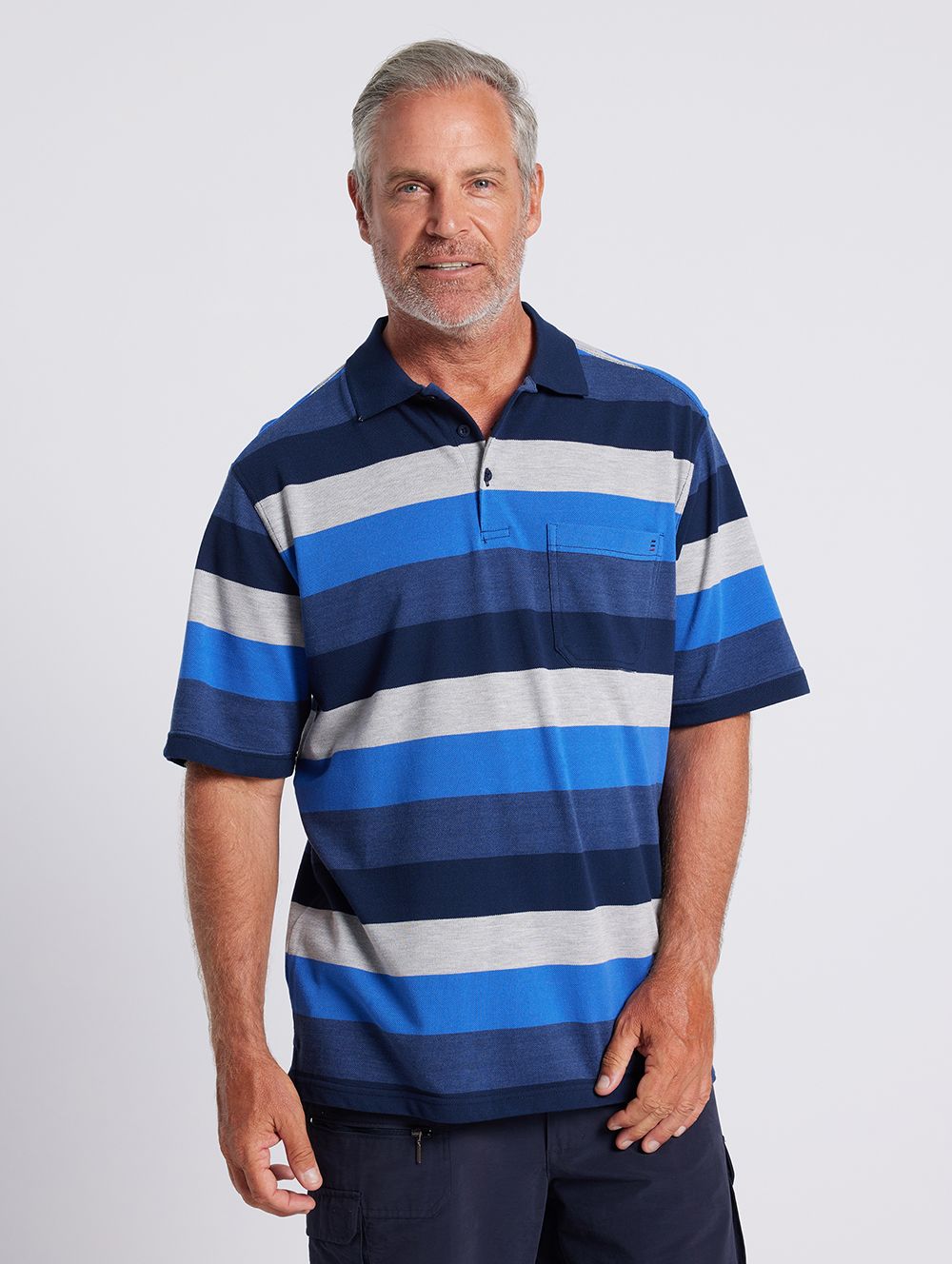 Tuck Stitch Polo