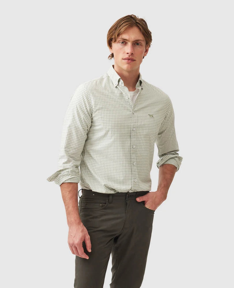 Rodd & Gunn Oxford Bayshore Shirt Sage