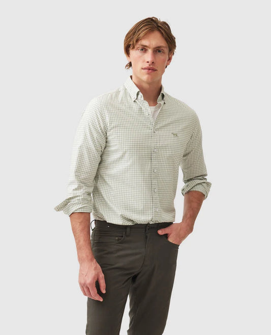 Rodd & Gunn Oxford Bayshore Shirt Sage