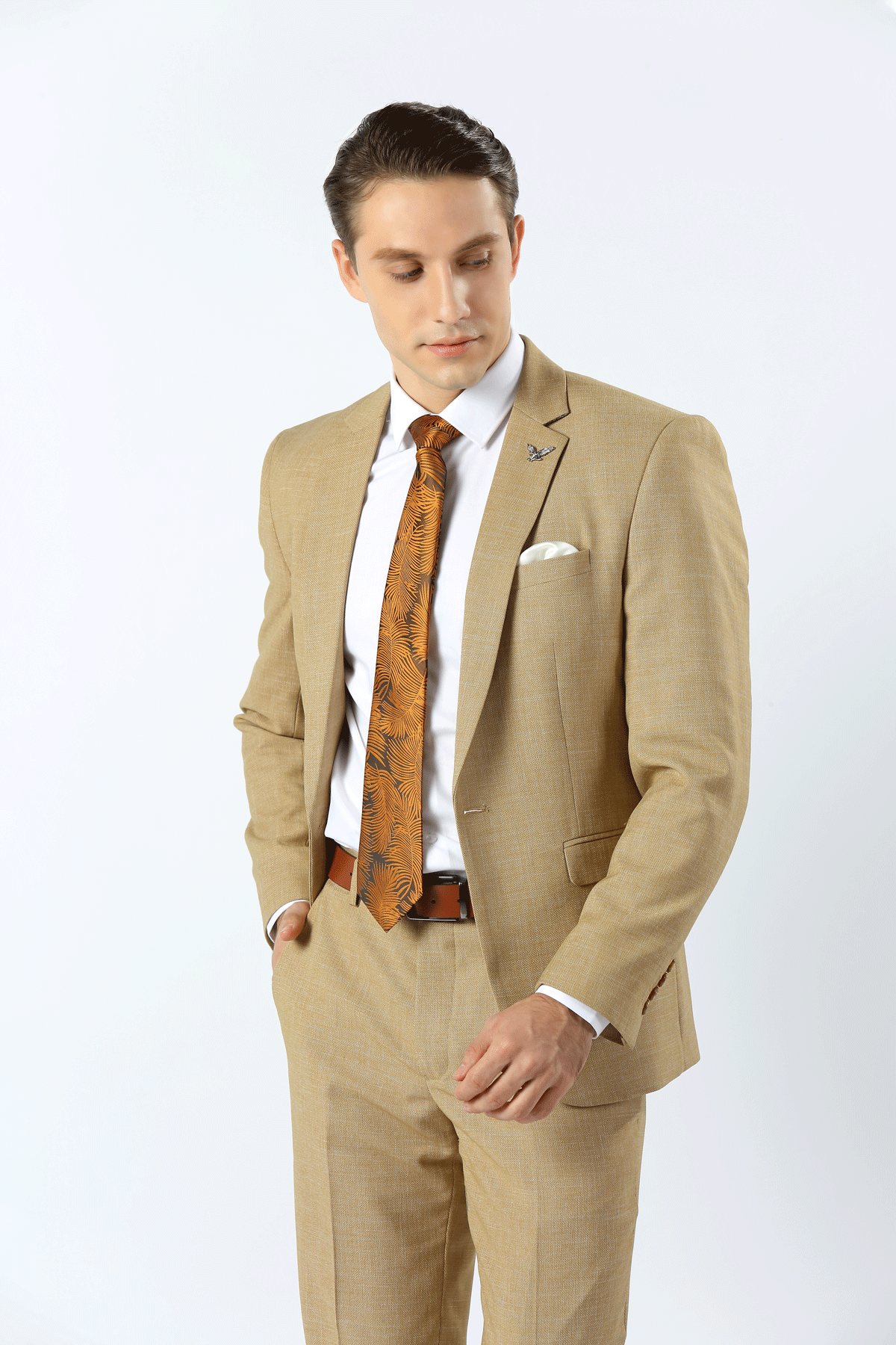 Camel Weave Sports jacket