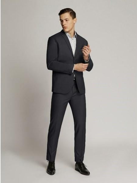 Charcoal Fine Twill Suit