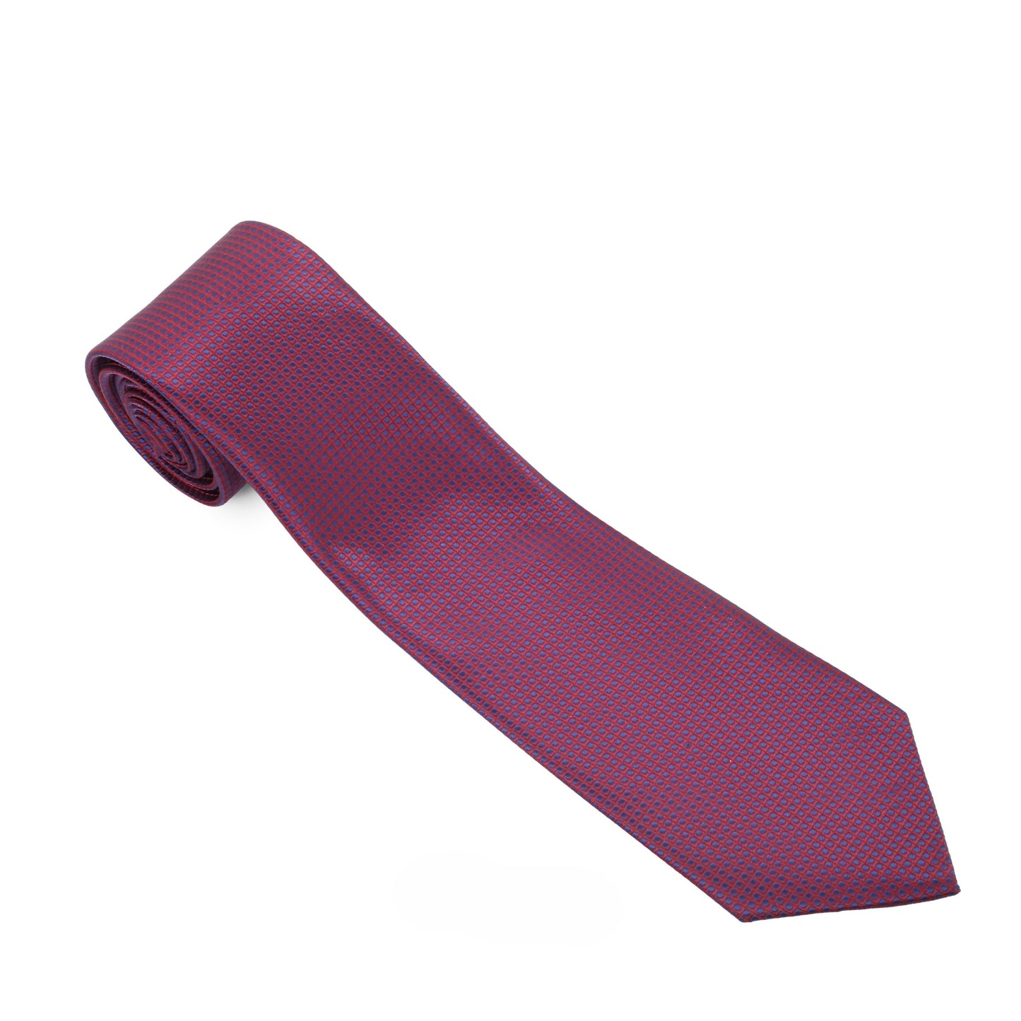 Burgundy Square Tie