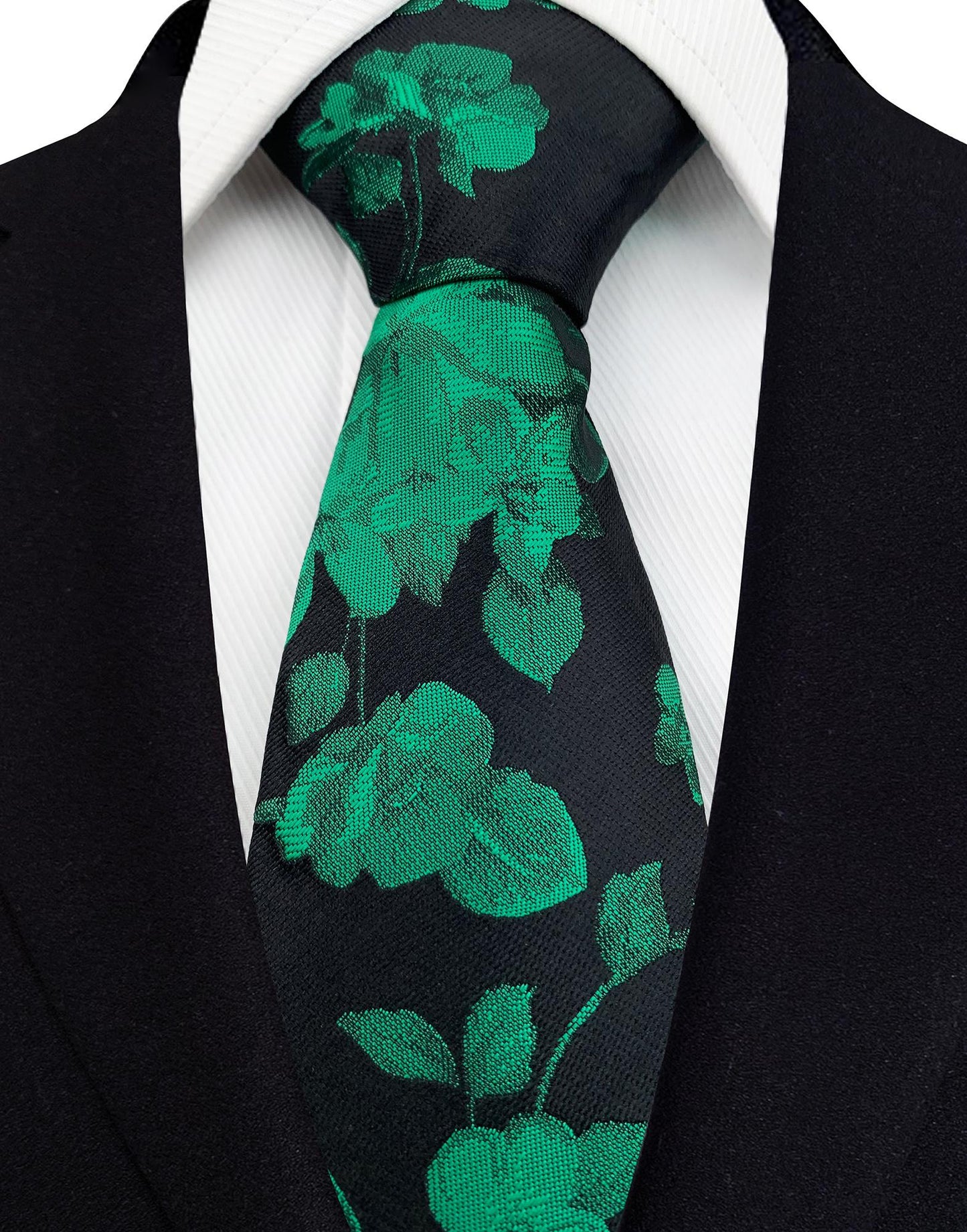 Emerald Rose Tie