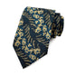 Gold Teal Tie