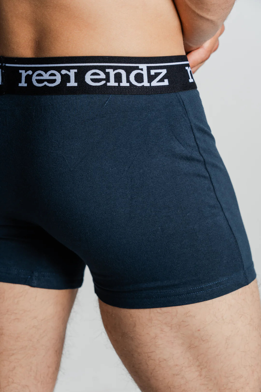 Plain Navy Trunks