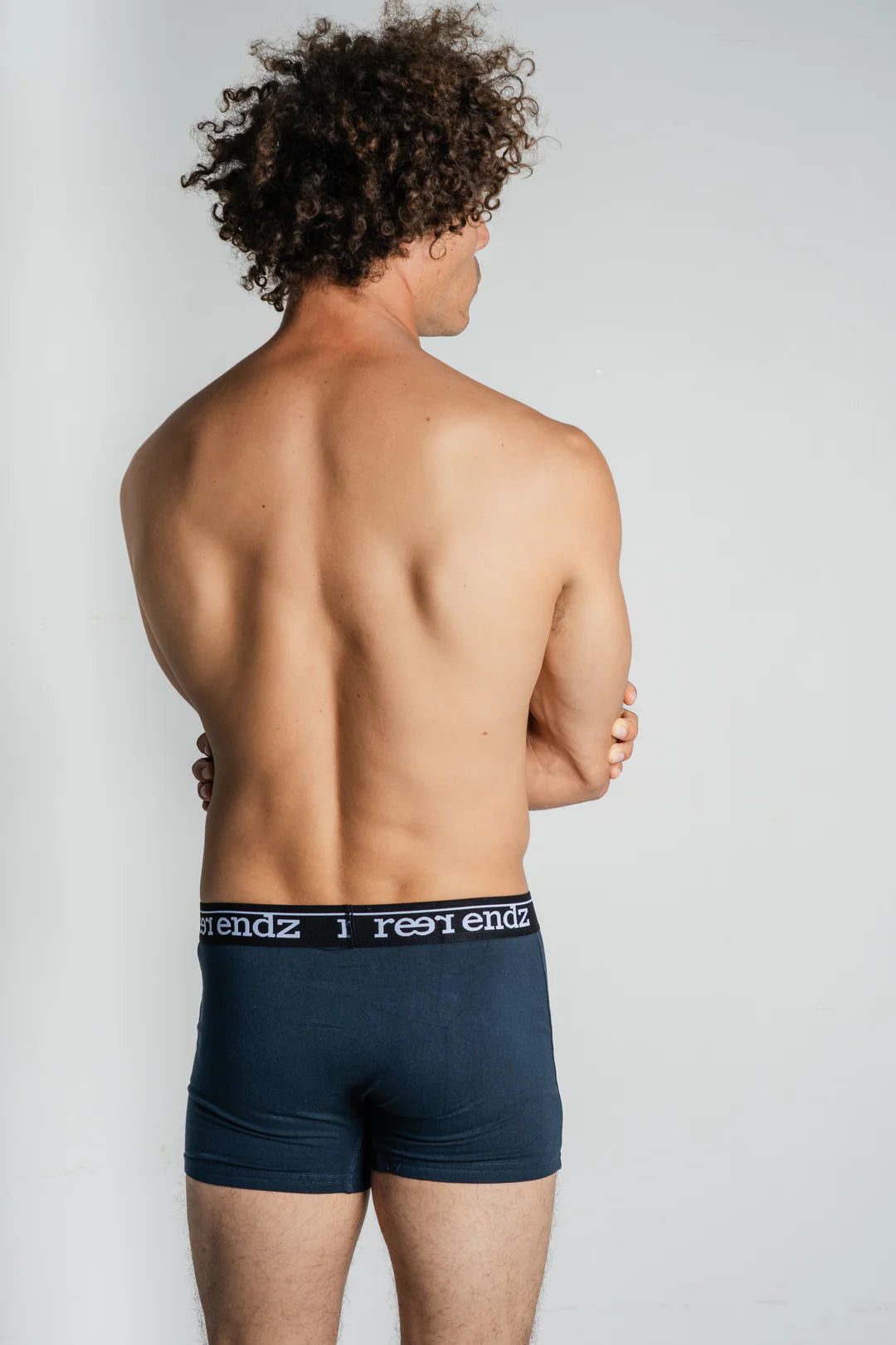 Plain Navy Trunks