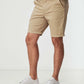 Stone Chino  Stretch Shorts